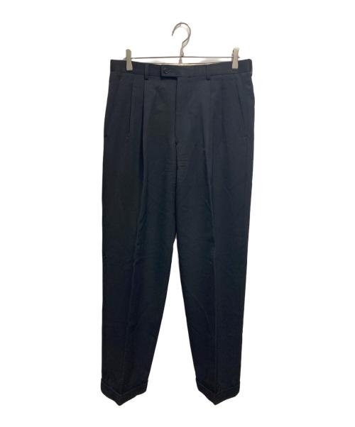 KENZO（ケンゾー）KENZO (ケンゾー) オールドタックパンツ ブラック サイズ:Lの古着・服飾アイテム