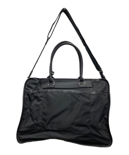 Felisi（フェリージ）Felisi (フェリージ) レザー切替ナイロンブリーフバッグ ブラックの古着・服飾アイテム