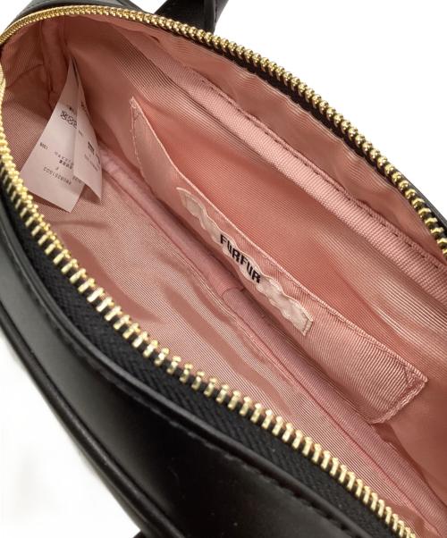 furfur（ファーファー）furfur (ファーファー) ワイドボストンバッグ ブラックの古着・服飾アイテム