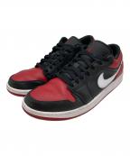 NIKEナイキ）の古着「AIR JORDAN 1 LOW」｜レッド×ブラック