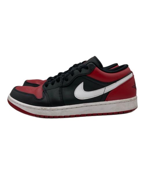 NIKE（ナイキ）NIKE (ナイキ) AIR JORDAN 1 LOW レッド×ブラック サイズ:28.5の古着・服飾アイテム