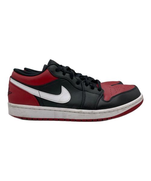 NIKE（ナイキ）NIKE (ナイキ) AIR JORDAN 1 LOW レッド×ブラック サイズ:28.5の古着・服飾アイテム