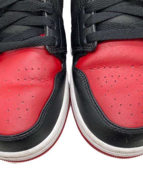 NIKE（ナイキ）NIKE (ナイキ) AIR JORDAN 1 LOW レッド×ブラック サイズ:28.5の古着・服飾アイテム