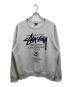 stussy（ステューシー）の古着「world tour print sweat」｜グレー