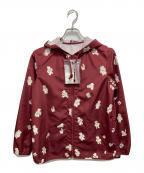 Mademoiselle NON NONマドモアゼルノンノン）の古着「ベアーフーデットジャケット」｜ワインレッド