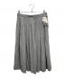 Mademoiselle NON NON（マドモアゼルノンノン）の古着「ストライプスカート」｜グレー
