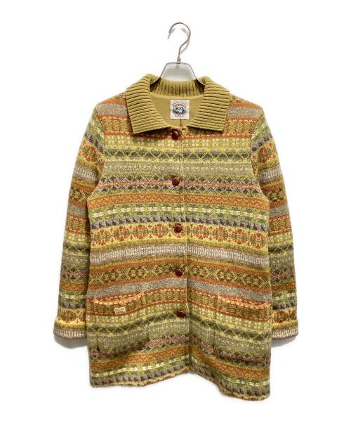 Mademoiselle NON NON（マドモアゼルノンノン）Mademoiselle NON NON (マドモアゼルノンノン) カーディガン イエロー サイズ:無し 未使用品の古着・服飾アイテム