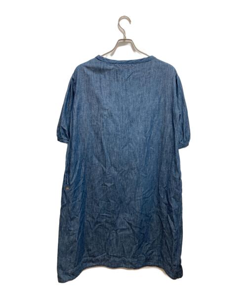 45R（フォーティファイブ・アール）45R (フォーティファイブ・アール) インディゴデニムワンピース インディゴの古着・服飾アイテム