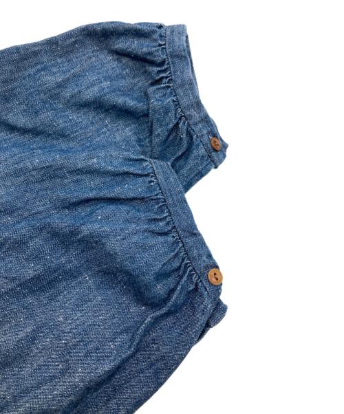 45R（フォーティファイブ・アール）45R (フォーティファイブ・アール) インディゴデニムワンピース インディゴの古着・服飾アイテム