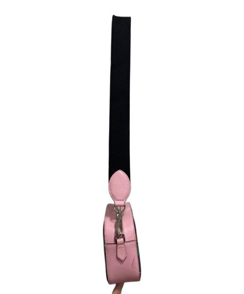 GUCCI（グッチ）GUCCI (グッチ) GGサイケデリックショルダーバッグ ピンク×ブラックの古着・服飾アイテム