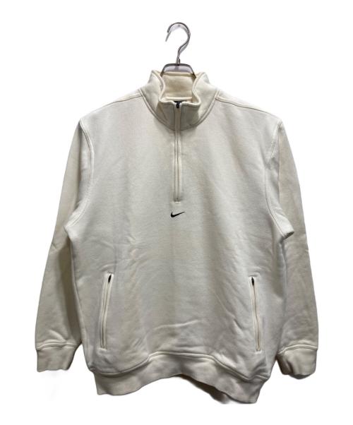 NIKE GOLF（ナイキゴルフ）NIKE GOLF (ナイキゴルフ) センタースウオッシュハーフジップスウェット アイボリー サイズ:XLの古着・服飾アイテム