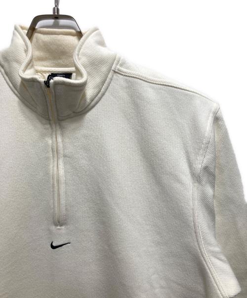 NIKE GOLF（ナイキゴルフ）NIKE GOLF (ナイキゴルフ) センタースウオッシュハーフジップスウェット アイボリー サイズ:XLの古着・服飾アイテム