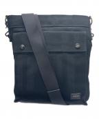 PORTERポーター）の古着「TANGO BLACK ショルダーバッグ」