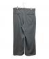 BEAMS (ビームス) ワイドストレート 2プリーツ スラックス グレー サイズ:XL：6000円