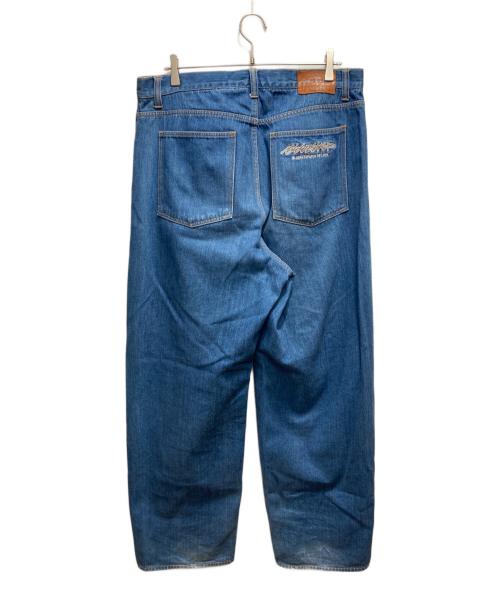 BlackEyePatch（ブラックアイパッチ）BlackEyePatch (ブラックアイパッチ) 21AW EXTRA BAGGY JEANS インディゴ サイズ:36の古着・服飾アイテム