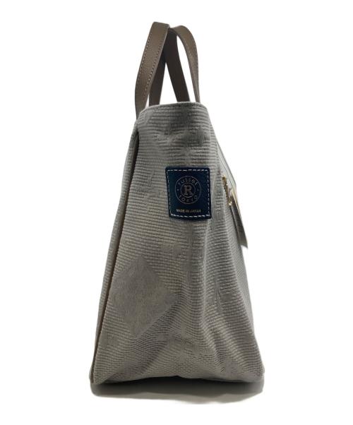 russet（ラシット）russet (ラシット) 刺し子エブリデイトートバッグ グレー 未使用品の古着・服飾アイテム