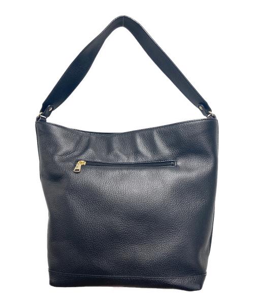 russet（ラシット）russet (ラシット) オールレザーワンハンドトートバッグ ブラックの古着・服飾アイテム