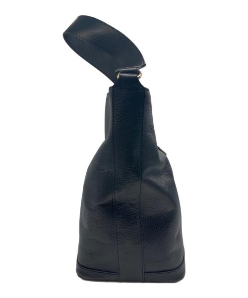 russet（ラシット）russet (ラシット) オールレザーワンハンドトートバッグ ブラックの古着・服飾アイテム