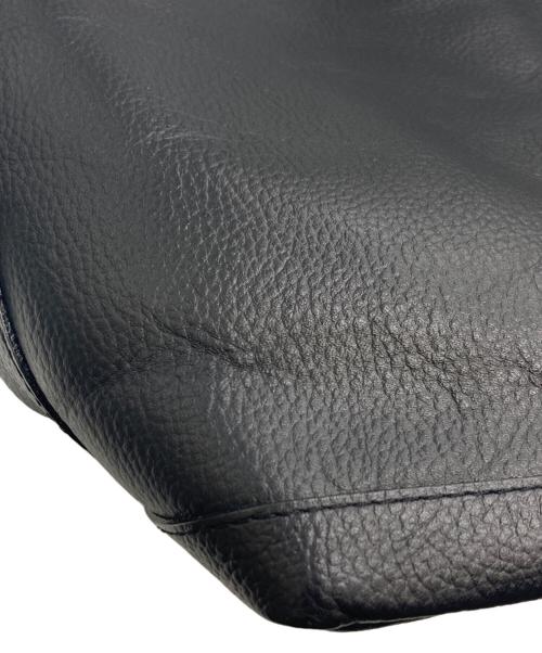 russet（ラシット）russet (ラシット) オールレザーワンハンドトートバッグ ブラックの古着・服飾アイテム