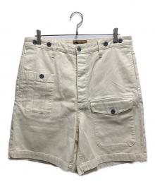 NIGEL CABOURN LYBRO（ナイジェルケーボン ライブロ）の古着「ブリティッシュ ショーツ」｜アイボリー