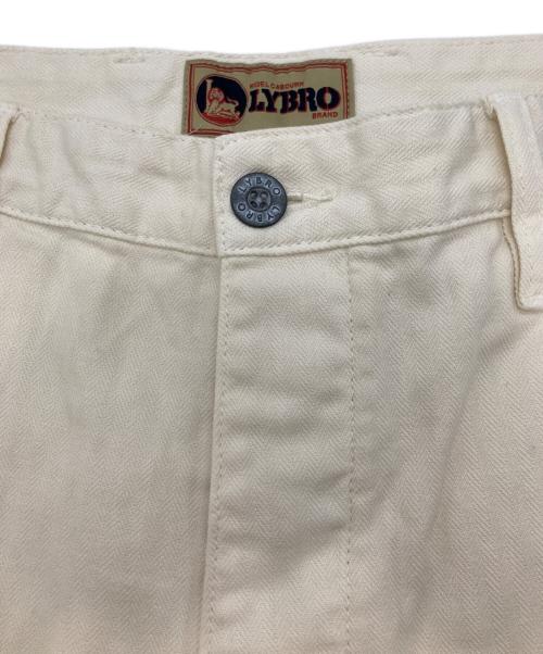 NIGEL CABOURN LYBRO（ナイジェルケーボン ライブロ）NIGEL CABOURN LYBRO (ナイジェルケーボン ライブロ) ブリティッシュ ショーツ アイボリー サイズ:36の古着・服飾アイテム