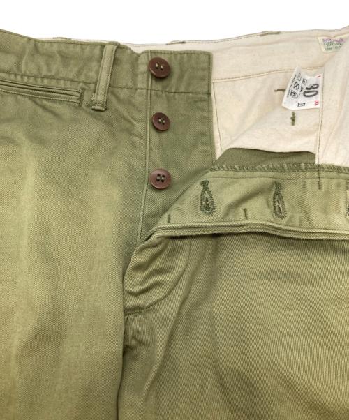 WAREHOUSE & CO.（ウエアハウスカンパニー）WAREHOUSE & CO. (ウエアハウスカンパニー) DUCK DIGGER チノショートパンツ グリーン サイズ:30の古着・服飾アイテム