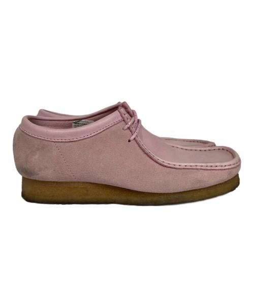 CLARKS ORIGINALS（クラークス オリジナルズ）CLARKS ORIGINALS (クラークス オリジナルズ) ワラビー ピンク サイズ:26.5の古着・服飾アイテム
