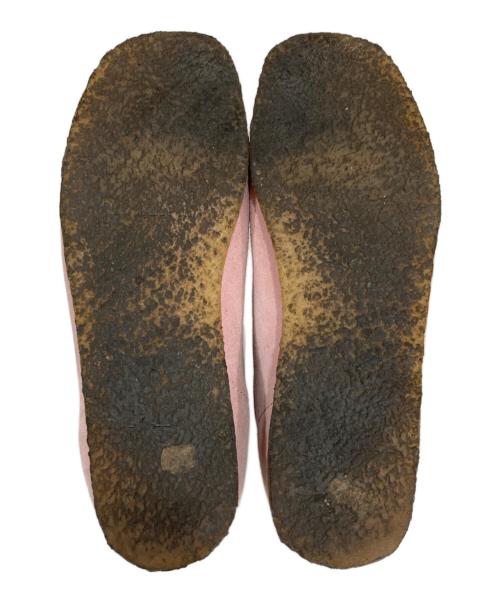 CLARKS ORIGINALS（クラークス オリジナルズ）CLARKS ORIGINALS (クラークス オリジナルズ) ワラビー ピンク サイズ:26.5の古着・服飾アイテム