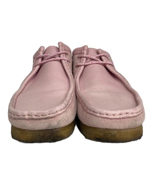 CLARKS ORIGINALS（クラークス オリジナルズ）CLARKS ORIGINALS (クラークス オリジナルズ) ワラビー ピンク サイズ:26.5の古着・服飾アイテム