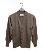 Maison Margielaメゾンマルジェラ）の古着「21AW エルボーパッチカーディガン」｜ブラウン