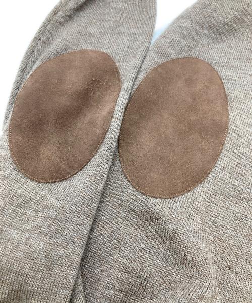 Maison Margiela（メゾンマルジェラ）Maison Margiela (メゾンマルジェラ) 21AW エルボーパッチカーディガン ブラウン サイズ:Ｓの古着・服飾アイテム