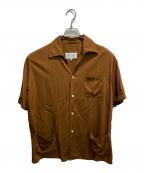 Maison Margielaメゾンマルジェラ）の古着「23SS パッチポケットシャツ」｜ブラウン