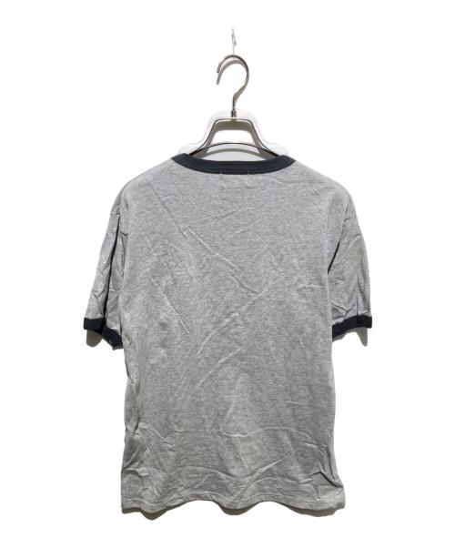 Schott（ショット）Schott (ショット) リンガーTシャツ 111周年記念モデル グレー サイズ:Ｌの古着・服飾アイテム