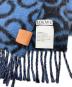 LOEWE (ロエベ) Loewe Anagram スカーフ ネイビー：30000円