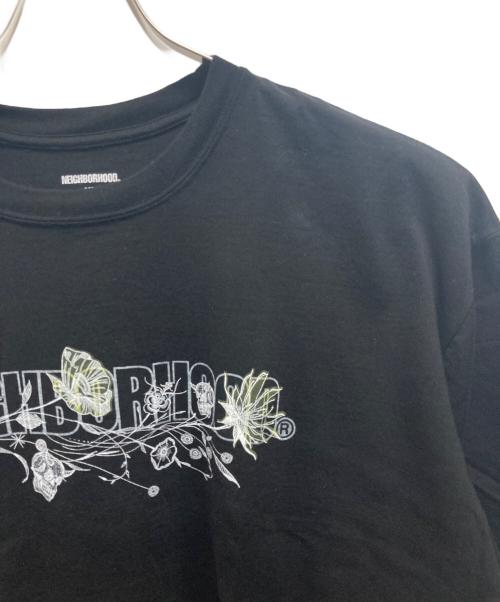 NEIGHBORHOOD（ネイバーフッド）NEIGHBORHOOD (ネイバーフッド) Dr.Woo コラボプリントTシャツ ブラック サイズ:XLの古着・服飾アイテム