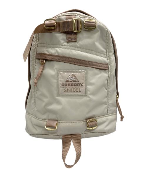 Snidel（スナイデル）Snidel (スナイデル) GREGORY (グレゴリー) 別注ミニリュック アイボリーの古着・服飾アイテム
