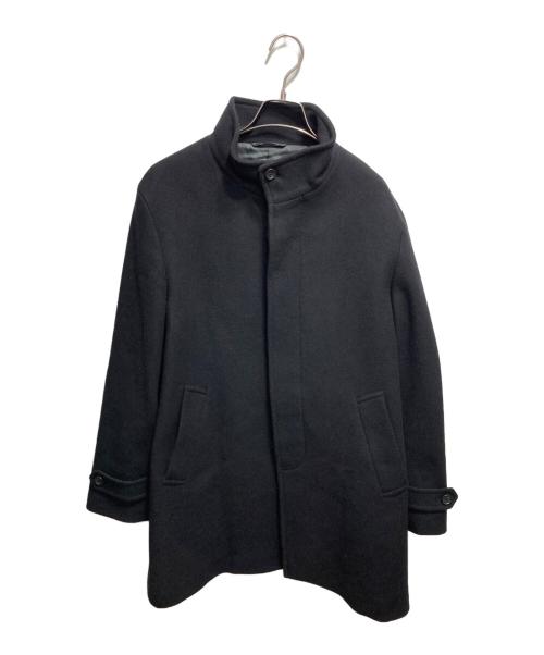 green label relaxing（グリーンレーベルリラクシング）green label relaxing (グリーンレーベルリラクシング) Bellandi スタンド コート ブラック サイズ:Ⅼの古着・服飾アイテム