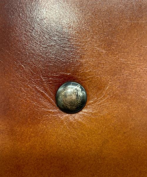 UNICO（ウニコ）UNICO (ウニコ) レザーメッセンジャーバッグ ブラウンの古着・服飾アイテム