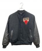 Chalk Lineチョークライン）の古着「スタジャン」｜ブラック