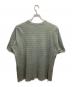 GRAMICCI (グラミチ) 90's オールド鹿の子ボーダーＴシャツ グリーン サイズ:M：4000円