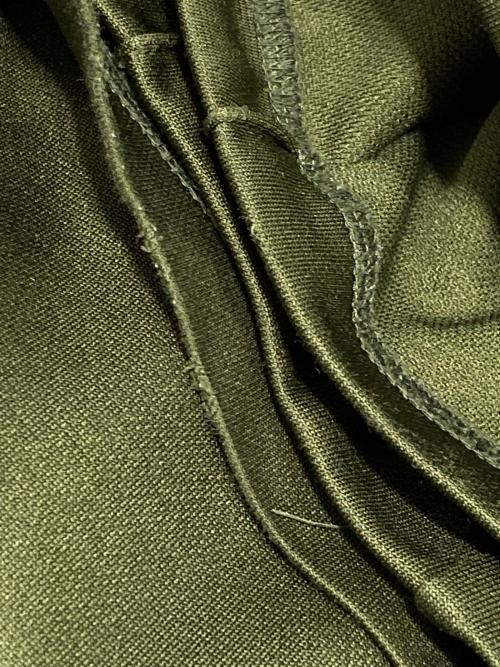 Needles（ニードルズ）Needles (ニードルズ) 20AW BOOT-CUT TRACK PANTS POLYESTER SMOOTH グリーン サイズ:XSの古着・服飾アイテム