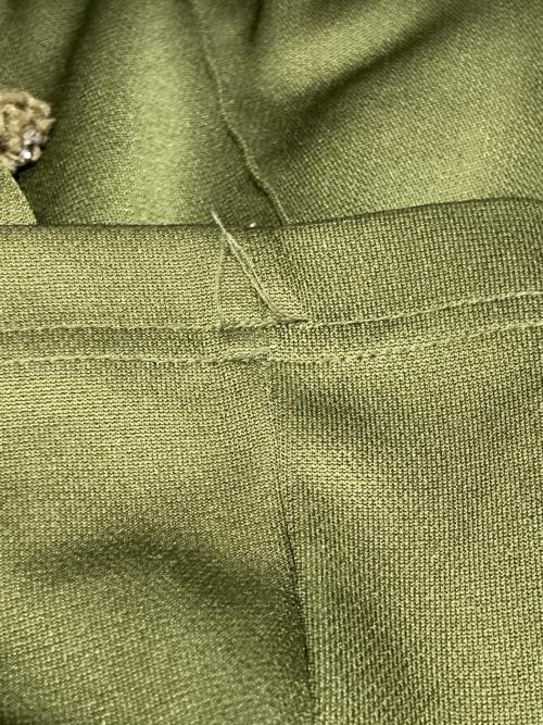 Needles（ニードルズ）Needles (ニードルズ) 20AW BOOT-CUT TRACK PANTS POLYESTER SMOOTH グリーン サイズ:XSの古着・服飾アイテム