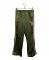 Needles（ニードルズ）の古着「20AW BOOT-CUT TRACK PANTS POLYESTER SMOOTH」｜グリーン