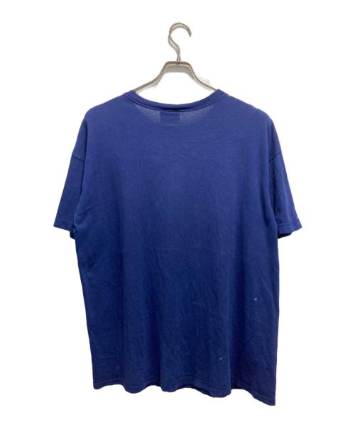 DR SEUSS（ドクタースース）DR SEUSS (ドクタースース) ドクタースース＆グリンチサイケデリックＴシャツ ネイビー サイズ:XLの古着・服飾アイテム