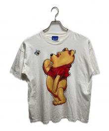 くまのプーさん（プーサン）の古着「90ｓくまのプーさんビンテージTシャツ」｜ホワイト