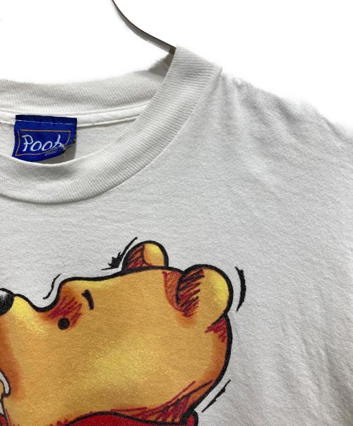 くまのプーさん（プーサン）くまのプーさん (プーサン) 90ｓくまのプーさんビンテージTシャツ ホワイト サイズ:FREEの古着・服飾アイテム
