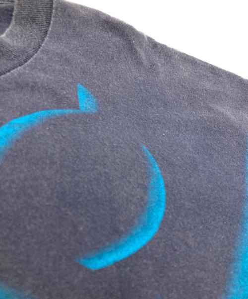 DISNEY（ディズニー）DISNEY (ディズニー) USA製両面ビンテージミッキーTシャツ ネイビー サイズ:FREEの古着・服飾アイテム