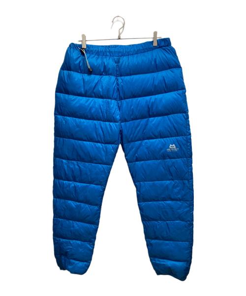 MountainEquipment（マウンテンイクィップメント）MountainEquipment (マウンテンイクィップメント) ダウンパンツ ブルー サイズ:XLの古着・服飾アイテム