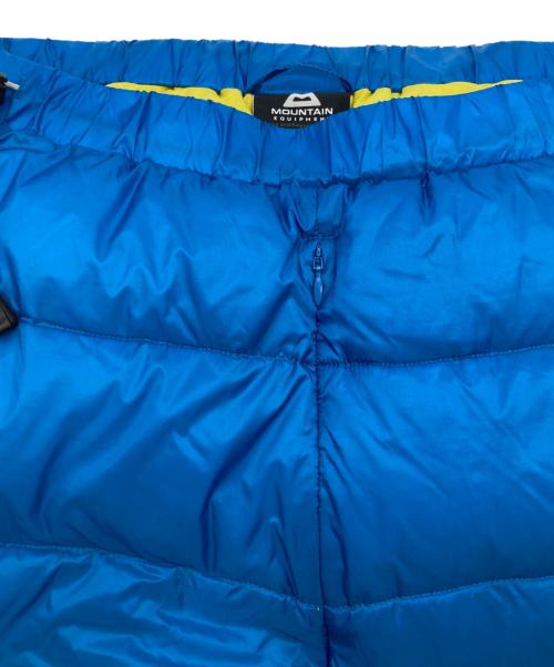 MountainEquipment（マウンテンイクィップメント）MountainEquipment (マウンテンイクィップメント) ダウンパンツ ブルー サイズ:XLの古着・服飾アイテム