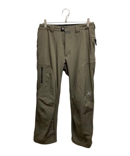MONTURA（モンチュラ）MONTURA (モンチュラ) ソフトシェルパンツ カーキ サイズ:Lの古着・服飾アイテム